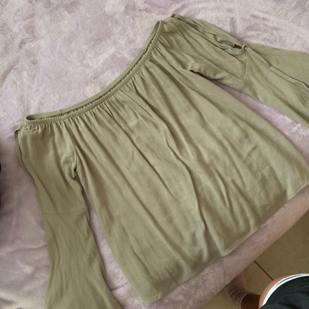 Olive blouse